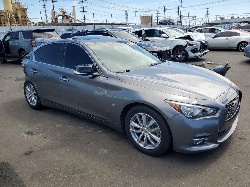 2015 Infiniti Q50 მანქანა იყიდება აუქციონზე, vin: JN1BV7AP9FM339553, აუქციონის ნომერი: 64612326