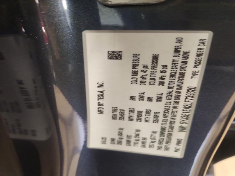 Aukcja sprzedaży 2020 Tesla Model 3, vin: 5YJ3E1EA2LF739320, numer aukcji: 67194276
