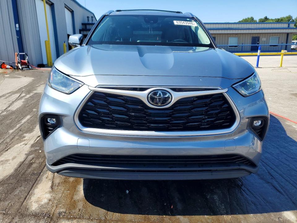 63543946 :رقم المزاد ، 5TDHZRBH3MS134875 vin ، 2021 Toyota Highlander مزاد بيع