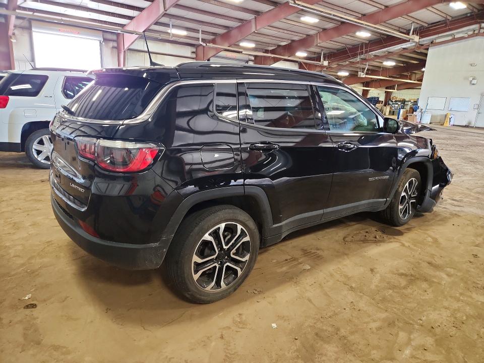 Продажа на аукционе авто 2022 Jeep Compass, vin: 3C4NJDCBXNT196109, номер лота: 63870126