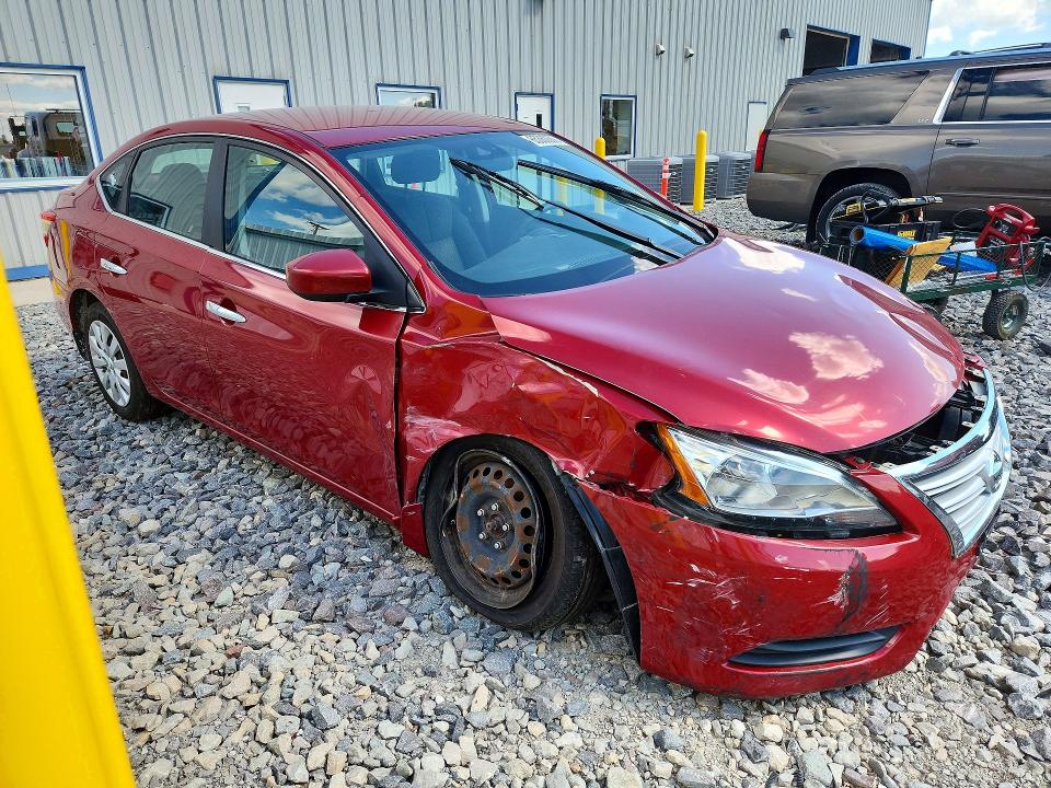 65360686 :رقم المزاد ، 3N1AB7AP7EL667972 vin ، 2014 Nissan Sentra مزاد بيع