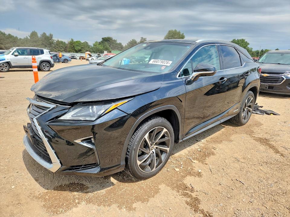Продаж на аукціоні авто 2018 Lexus Rx 450h, vin: 2T2BGMCA5JC027584, номер лоту: 66079026