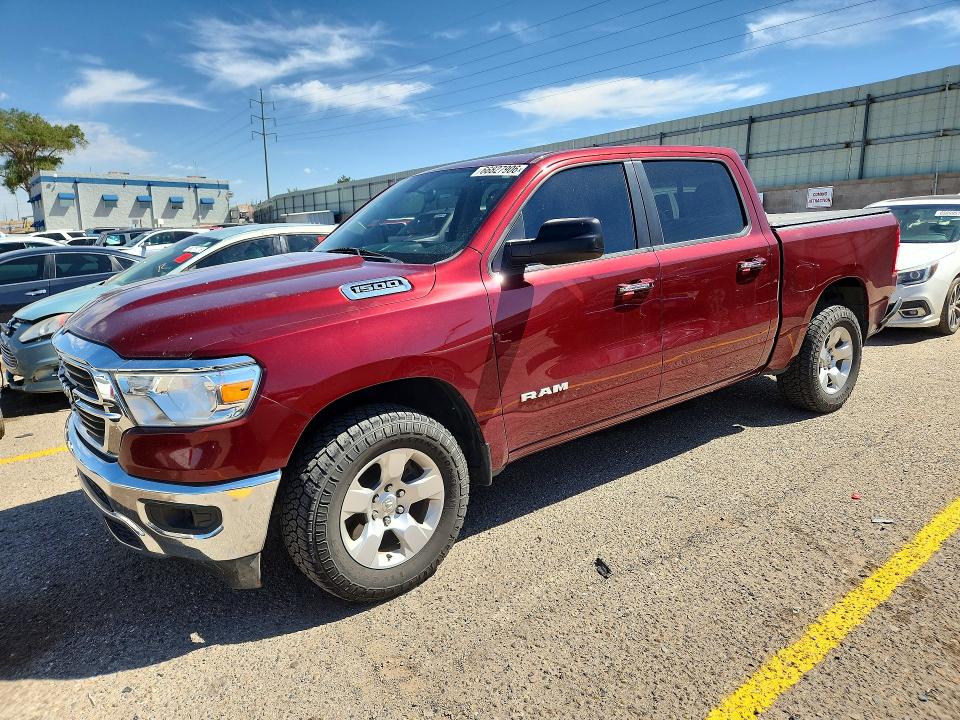 66827906 :رقم المزاد ، 1C6RRFFG7LN283757 vin ، 2020 Ram 1500 مزاد بيع