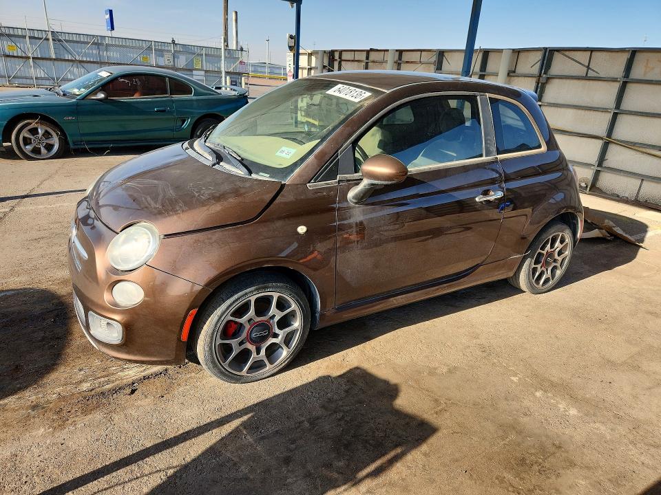 Продажа на аукционе авто 2013 Fiat 500, vin: 3C3CFFBR8DT596062, номер лота: 64018136