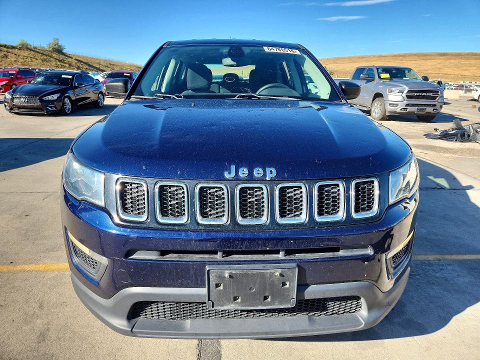 64785516 :رقم المزاد ، 3C4NJDAB1LT118365 vin ، 2020 Jeep Compass مزاد بيع