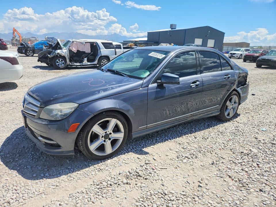 66063276 :رقم المزاد ، WDDGF8BB3BR151719 vin ، 2011 Mercedes-benz C مزاد بيع