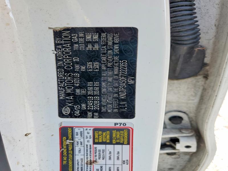 Продаж на аукціоні авто 2015 Kia Soul, vin: KNDJP3A50F7222355, номер лоту: 66552826
