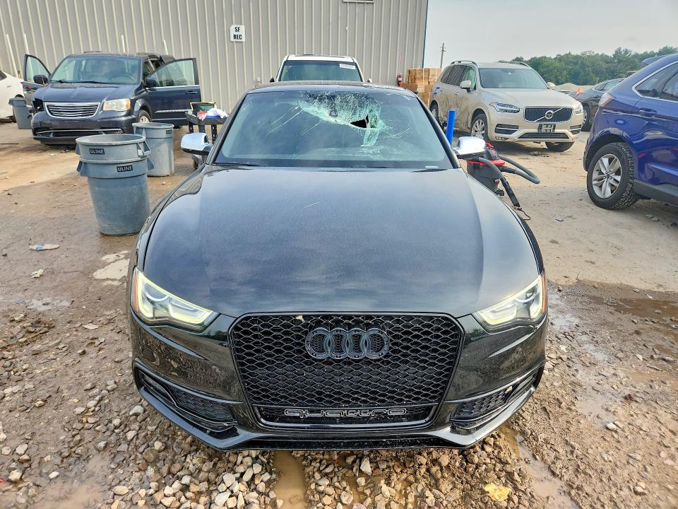 2015 Audi S5 მანქანა იყიდება აუქციონზე, vin: WAUCGAFR5FA001424, აუქციონის ნომერი: 64155766
