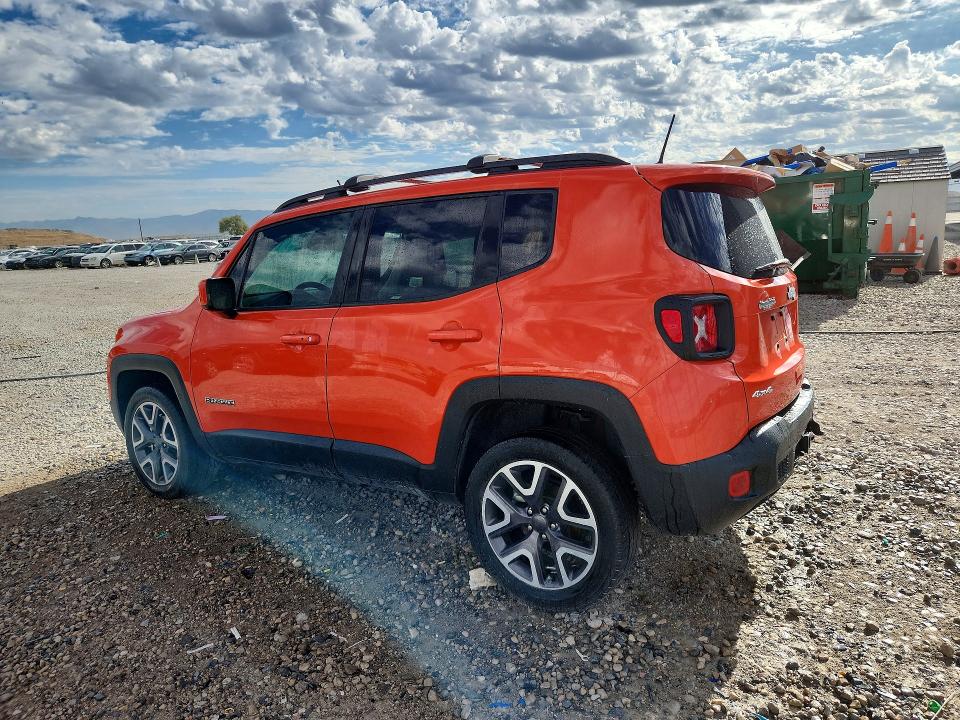 Продажа на аукционе авто 2018 Jeep Renegade, vin: ZACCJBBB1JPH60194, номер лота: 65490626