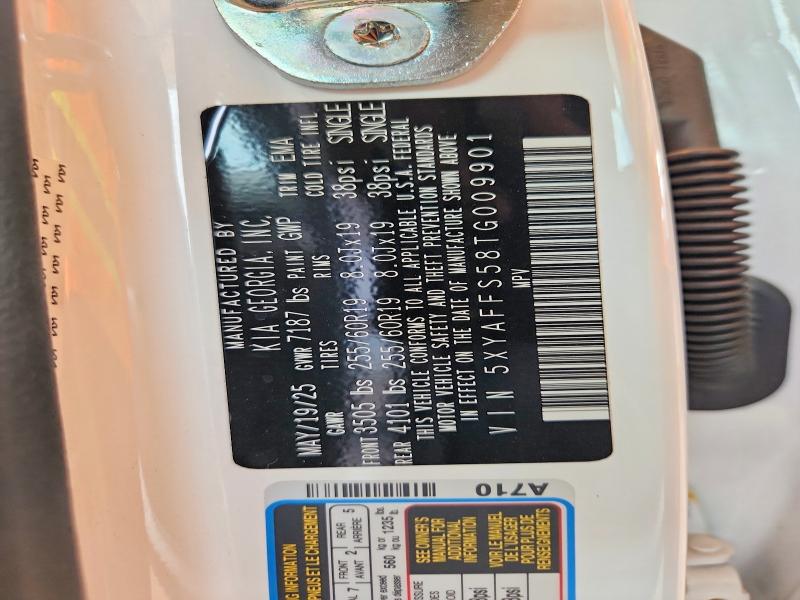 66470236 :رقم المزاد ، 5XYAFFS58TG009901 vin ، 2026 Kia Ev9 مزاد بيع