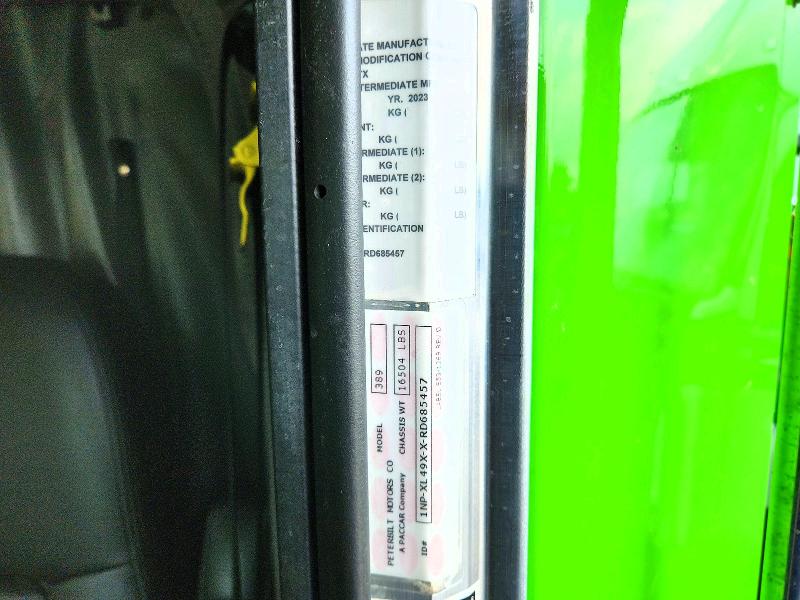 Auction sale of the 2024 Peterbilt 389, vin: 1NPXL49XXRD685457, lot number: 63866276