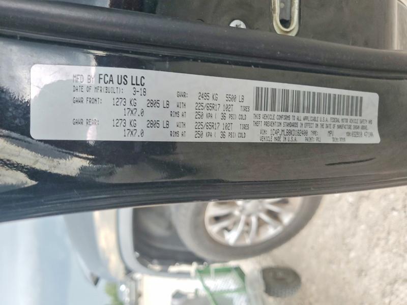 Продаж на аукціоні авто 2019 Jeep Cherokee, vin: 1C4PJMLB8KD182400, номер лоту: 66454226