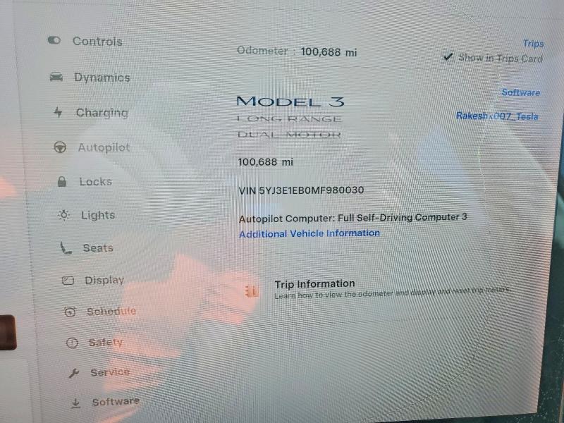 2021 Tesla Model 3 მანქანა იყიდება აუქციონზე, vin: 5YJ3E1EB0MF980030, აუქციონის ნომერი: 67122166