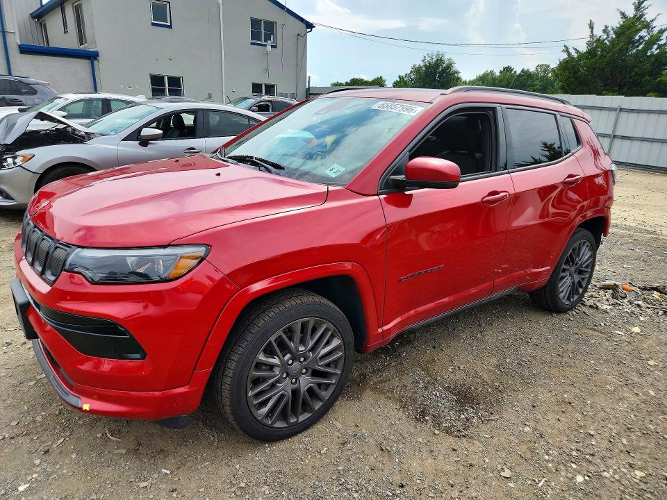 65857996 :رقم المزاد ، 3C4NJDCB0NT158825 vin ، 2022 Jeep Compass مزاد بيع