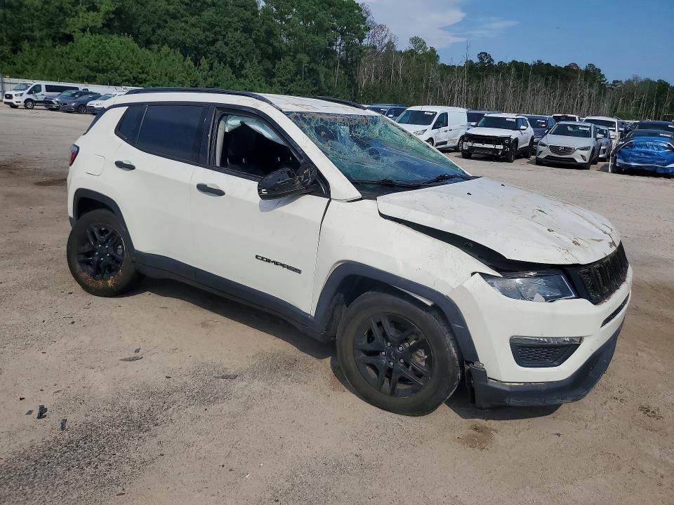 Продаж на аукціоні авто 2018 Jeep Compass, vin: 3C4NJCAB5JT408065, номер лоту: 65654186