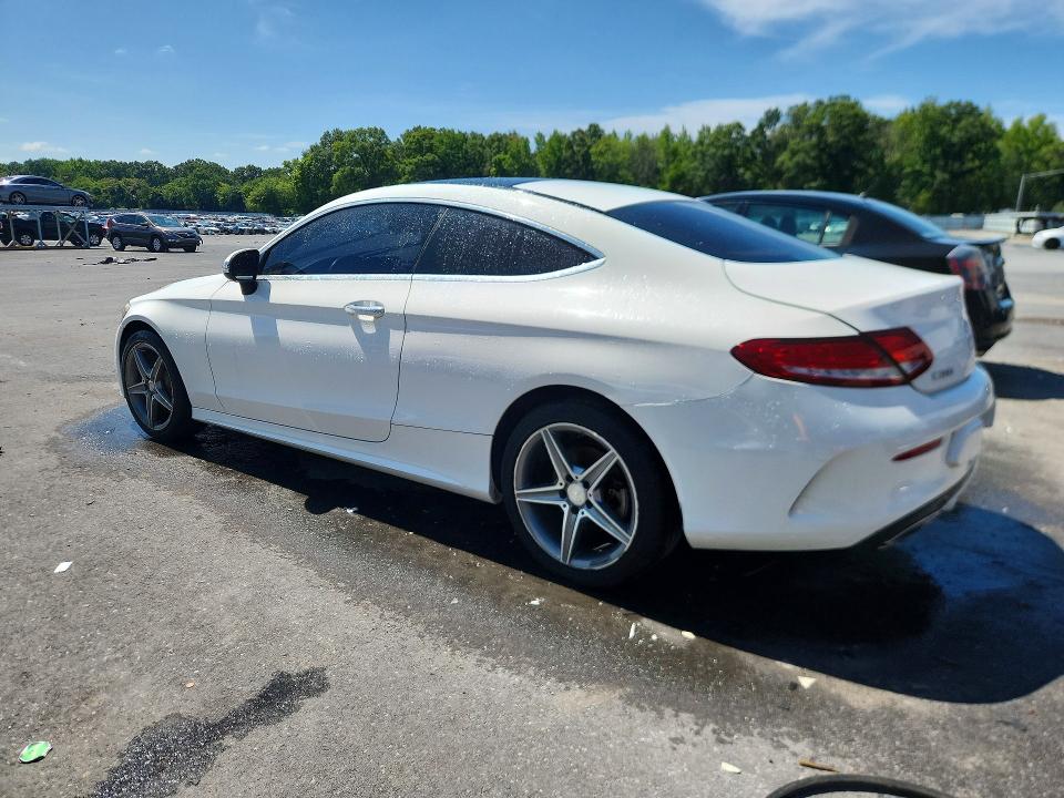 2017 Mercedes-benz C მანქანა იყიდება აუქციონზე, vin: WDDWJ4KB1HF386049, აუქციონის ნომერი: 64374506