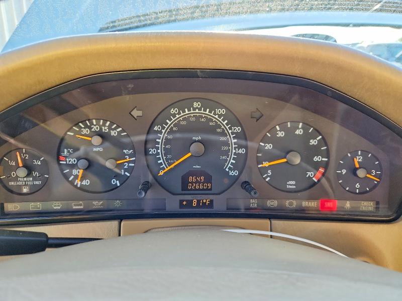 66228456 :رقم المزاد ، WDBGA33G8WA384245 vin ، 1998 Mercedes-benz S مزاد بيع