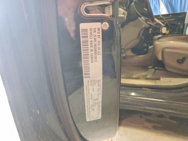 2021 Chrysler Pacifica მანქანა იყიდება აუქციონზე, vin: 2C4RC1BG5MR519913, აუქციონის ნომერი: 64505556