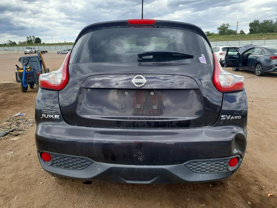 2015 Nissan Juke მანქანა იყიდება აუქციონზე, vin: JN8AF5MV5FT565488, აუქციონის ნომერი: 65584926