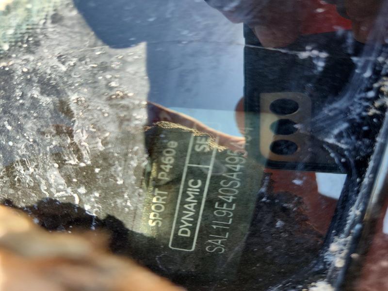 2025 Land Rover Range Rover Sport მანქანა იყიდება აუქციონზე, vin: SAL1L9E40SA495494, აუქციონის ნომერი: 64297036