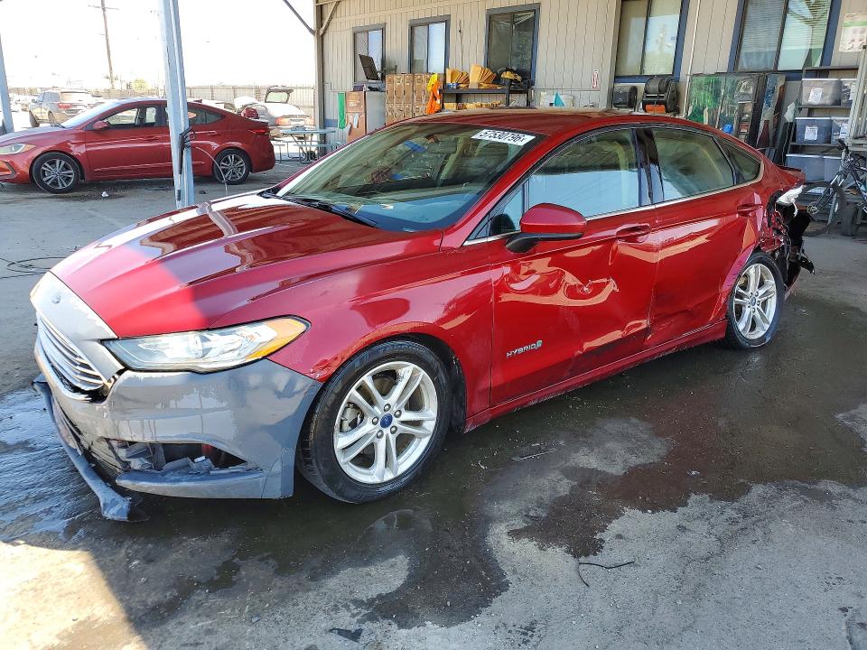 Продажа на аукционе авто 2018 Ford Fusion, vin: 3FA6P0LUXJR198341, номер лота: 57530796