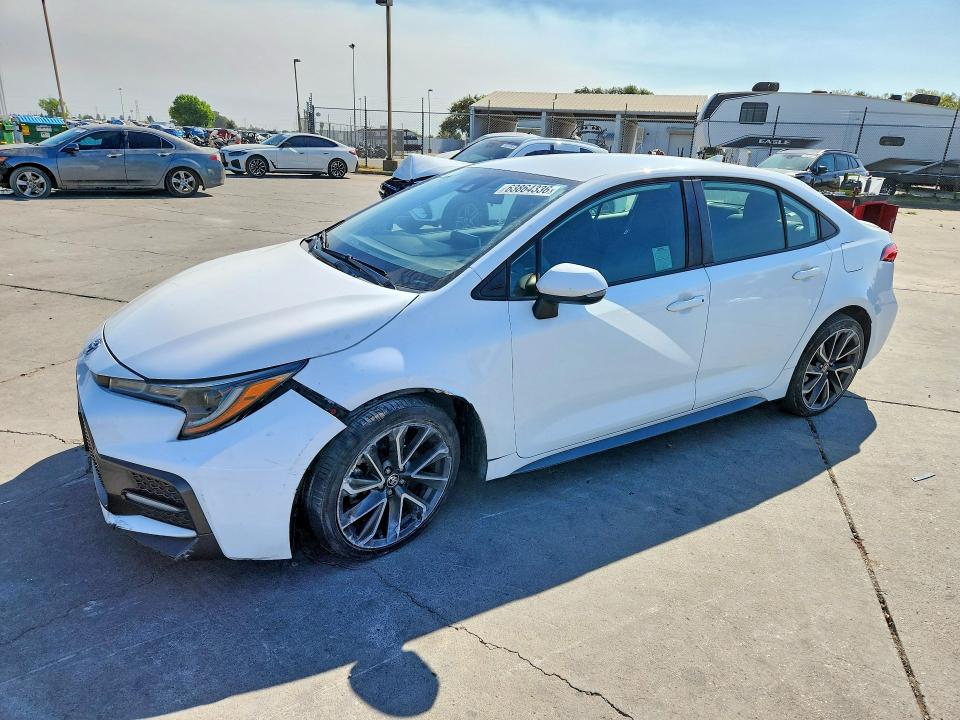 Продаж на аукціоні авто 2020 Toyota Corolla, vin: 5YFS4RCE1LP023242, номер лоту: 63864336