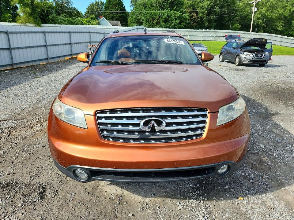 63836356 :رقم المزاد ، JNRAS08W13X205068 vin ، 2003 Infiniti Fx35 مزاد بيع