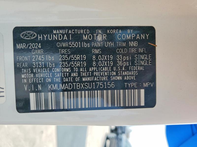 63207226 :رقم المزاد ، KMUMADTBXSU175156 vin ، 2025 Genesis Gv70 مزاد بيع