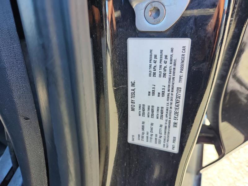 Продажа на аукционе авто 2019 Tesla Model 3, vin: 5YJ3E1EA7KF327120, номер лота: 64124416