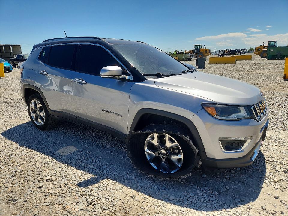 2018 Jeep Compass მანქანა იყიდება აუქციონზე, vin: 3C4NJDCB3JT442508, აუქციონის ნომერი: 61454006