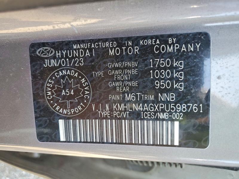 Продаж на аукціоні авто 2023 Hyundai Elantra, vin: KMHLN4AGXPU598761, номер лоту: 64923386