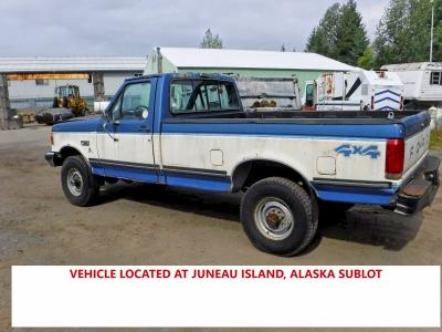 63836006 :رقم المزاد ، 2FTHF26GXMCA02628 vin ، 1991 Ford F250 مزاد بيع
