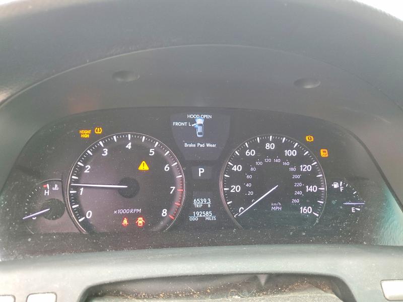 Aukcja sprzedaży 2010 Lexus Ls, vin: JTHGL5EF2A5037568, numer aukcji: 64777606