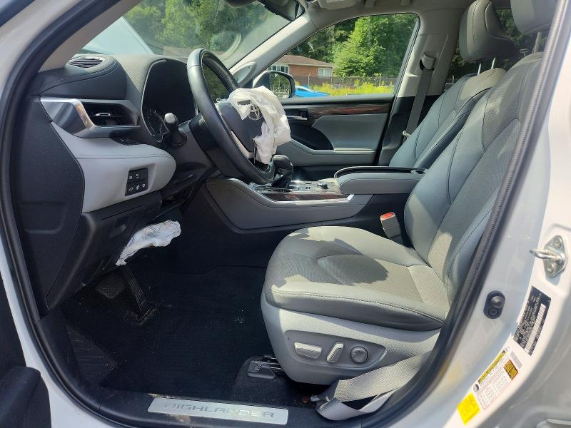 2022 Toyota Highlander მანქანა იყიდება აუქციონზე, vin: 5TDDZRBH2NS184702, აუქციონის ნომერი: 66719196