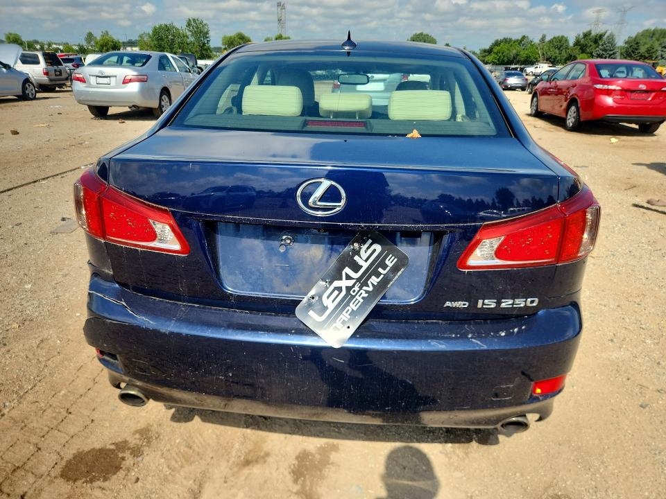 60248956 :رقم المزاد ، JTHCF5C29B5047540 vin ، 2011 Lexus Is مزاد بيع