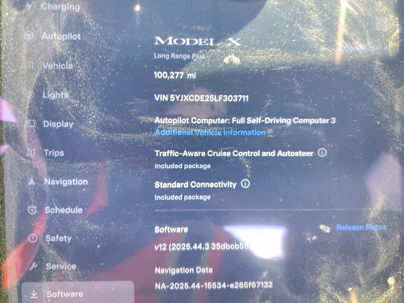 Aukcja sprzedaży 2020 Tesla Model X, vin: 5YJXCDE25LF303711, numer aukcji: 63690786