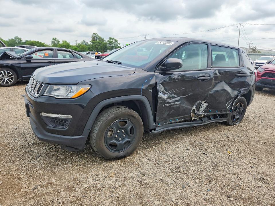 63178226 :رقم المزاد ، 3C4NJDABXLT167922 vin ، 2020 Jeep Compass مزاد بيع