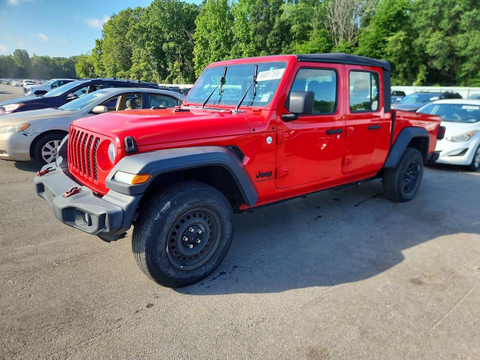 Продажа на аукционе авто 2021 Jeep Gladiator, vin: 1C6HJTAG5ML511289, номер лота: 64017586