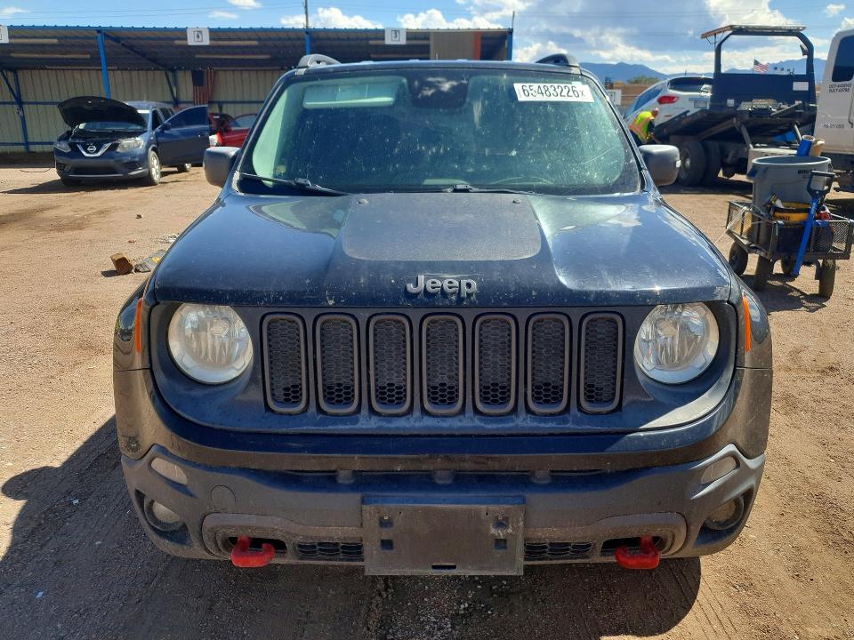 2016 Jeep Renegade მანქანა იყიდება აუქციონზე, vin: ZACCJBCTXGPD54737, აუქციონის ნომერი: 65483226
