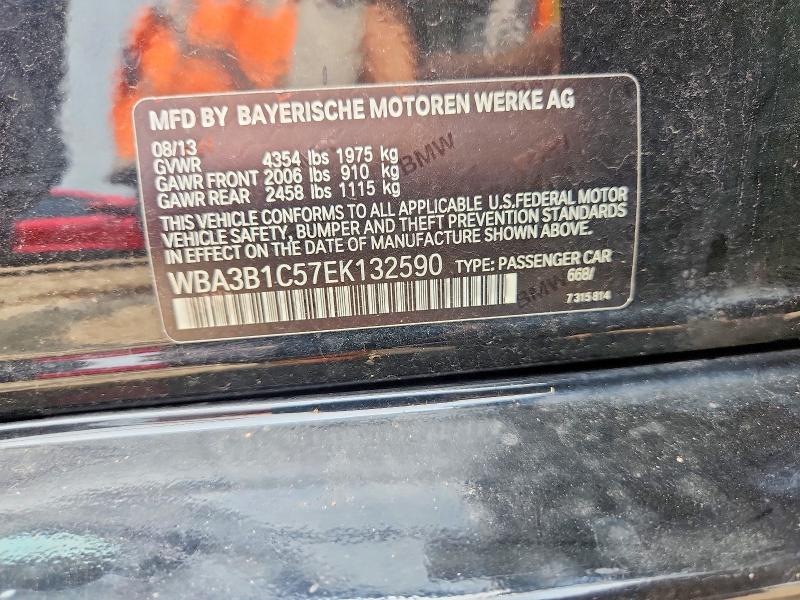 Продаж на аукціоні авто 2014 Bmw 320, vin: WBA3B1C57EK132590, номер лоту: 63589056