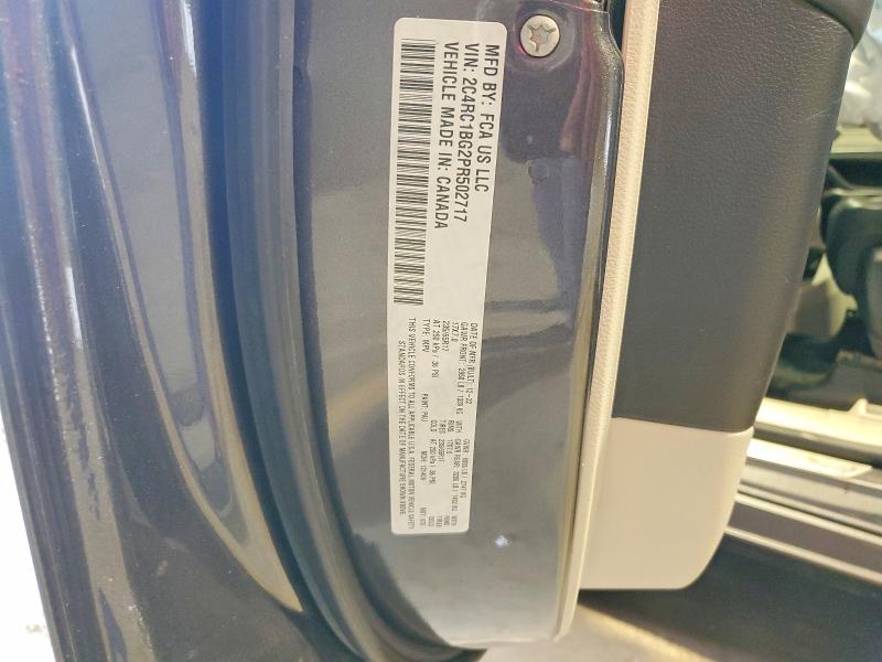 63667616 :رقم المزاد ، 2C4RC1BG2PR502717 vin ، 2023 Chrysler Pacifica مزاد بيع