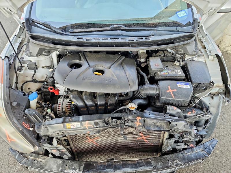 2013 Hyundai Elantra მანქანა იყიდება აუქციონზე, vin: KMHDH4AE2DU497588, აუქციონის ნომერი: 64476176