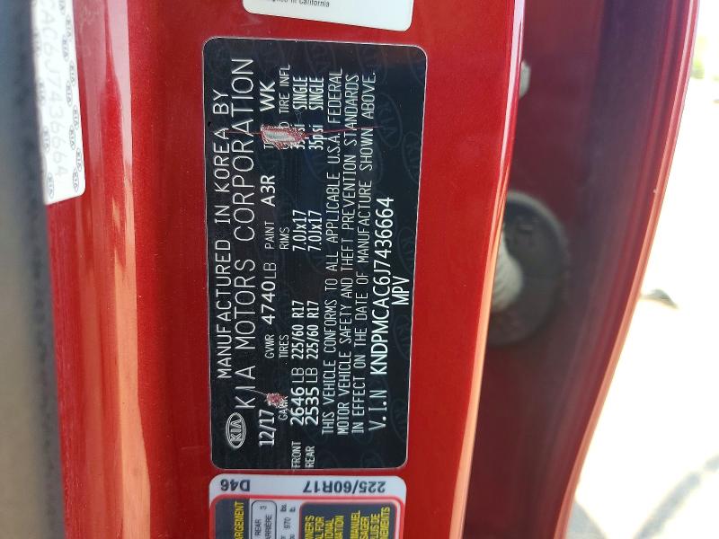 63421786 :رقم المزاد ، KNDPMCAC6J7436664 vin ، 2018 Kia Sportage مزاد بيع