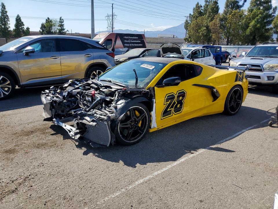 64760236 :رقم المزاد ، 1G1YB2D48S5103932 vin ، 2025 Chevrolet Corvette مزاد بيع