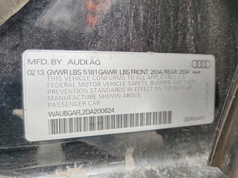 Aukcja sprzedaży 2013 Audi S4, vin: WAUBGAFL2DA200824, numer aukcji: 65010366
