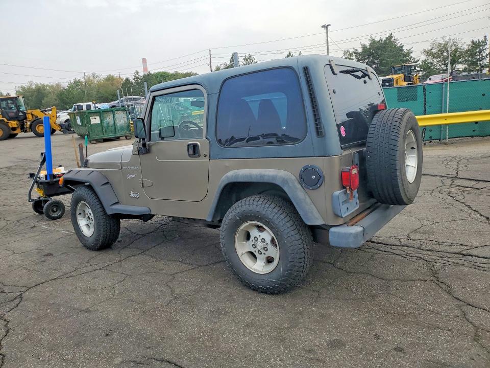 2002 Jeep Wrangler / Tj მანქანა იყიდება აუქციონზე, vin: 1J4FA49S82P774892, აუქციონის ნომერი: 61389396