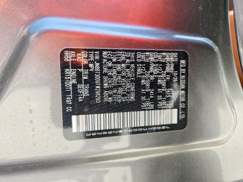 2026 Nissan Rogue მანქანა იყიდება აუქციონზე, vin: JN8BT3DD9TW298293, აუქციონის ნომერი: 65293646