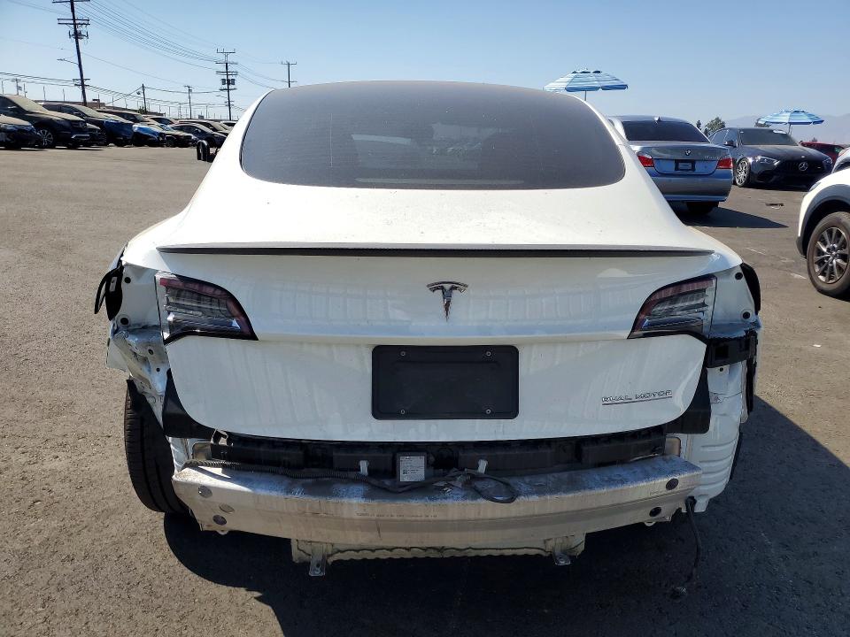 2022 Tesla Model 3 მანქანა იყიდება აუქციონზე, vin: 5YJ3E1EC1NF209313, აუქციონის ნომერი: 63446436