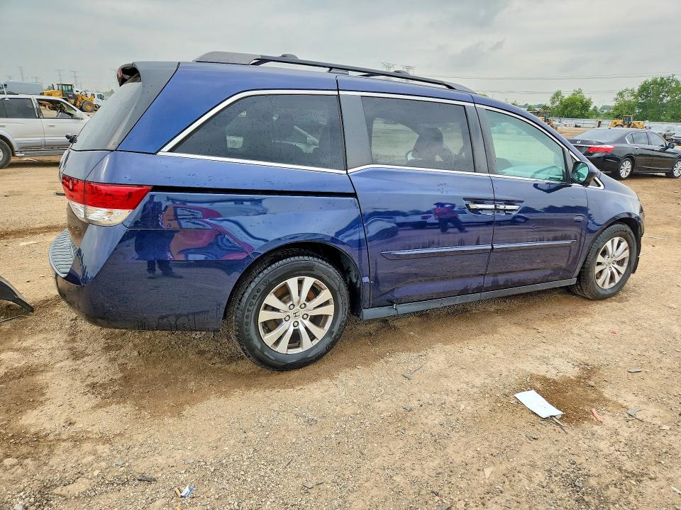 63149456 :رقم المزاد ، 5FNRL5H60HB014109 vin ، 2017 Honda Odyssey مزاد بيع