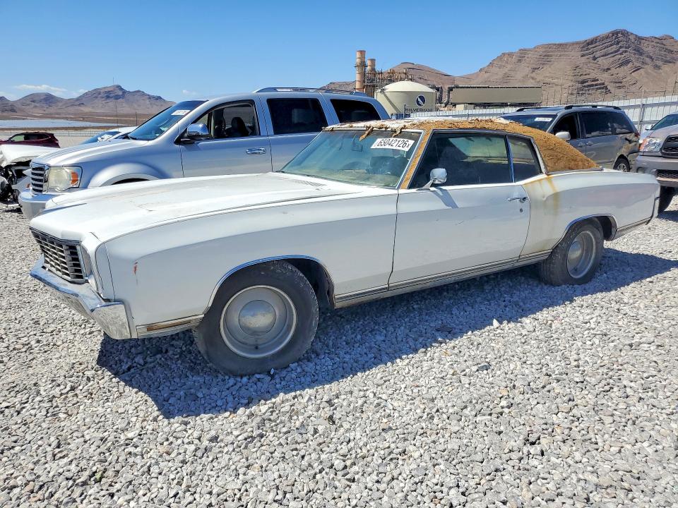 Aukcja sprzedaży 1972 Chevrolet Monte Carlo, vin: 1H57H2L555118, numer aukcji: 65042126